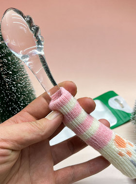 高硼硅玻璃摆件防滑防尘套