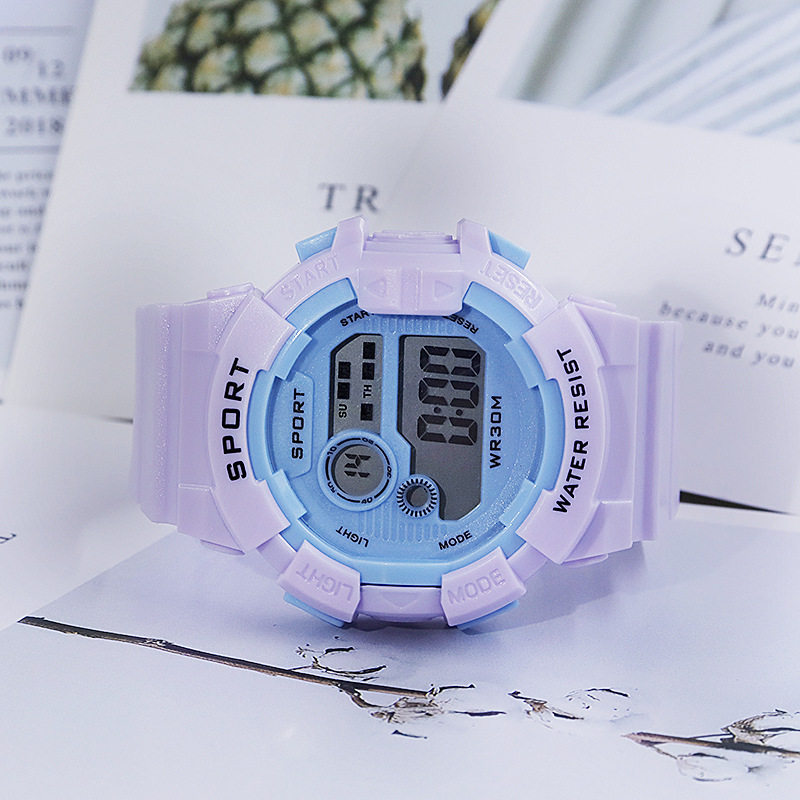 儿童手表多功能智能电子手表闹钟夜光运动防水小众初高中学生手表,淘宝优惠券,粉丝福利购,淘宝优惠卷