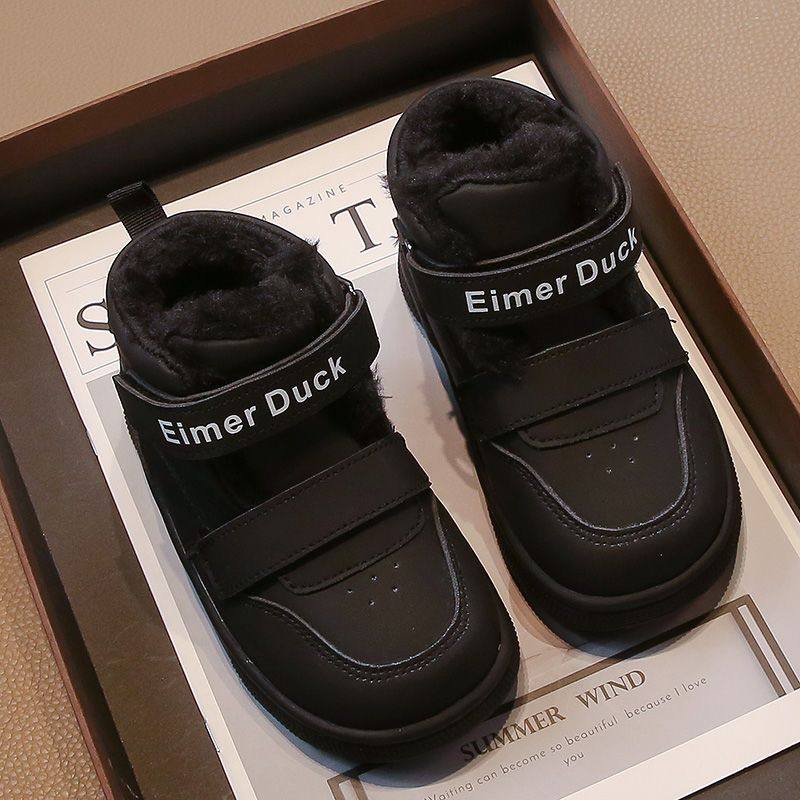 儿童棉靴软底防滑2025冬季新款魔术贴防水女童雪地靴加绒保暖女孩,淘宝优惠券,粉丝福利购,淘宝优惠卷