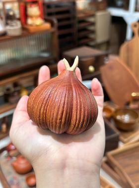 【奇木舍】算了吧 可爱蒜头小女孩 手工摆件