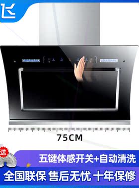 油烟机家用大功率抽油烟机厨房静音抽烟机新款自清洗吸油烟机