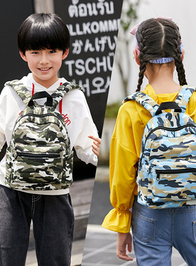 2022 New Camouflage Children School Bags Backpacks For Teena