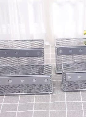 Durable Refrigerator Wire Mesh Magnetic Basket Storage Box