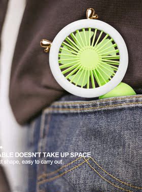 Handheld Mini Fan USB Rechargeable Cooling Fans Cute Portabl
