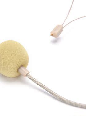 1*Dual Ear Hook Headset Head Microphone Headset Microphone