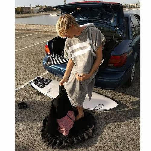 Waterproof 130cm Swimming Wetsuit Change Mat Beach Clothes - 图1