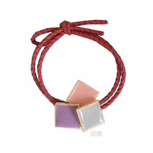 Drop glaze matching color hair rope Korean oil painting sens - 图2