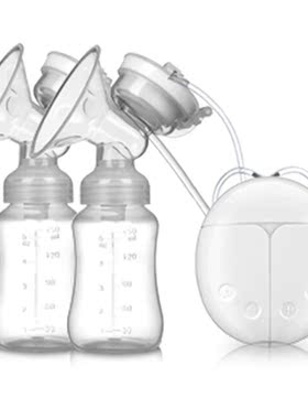 QWZ New Real Bubee Double Electric Breast Pumps Powerful Lac