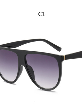 2022 Square Sunglasses Woman Vintage Retro Flat Top Thin Sha