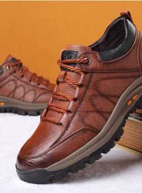 dgy9Autumn Casual Men Leather Shoes Quality Men's Ca