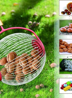 Nut Gatherer Fruit Collector Garden Rolling Nut Harvester Fr