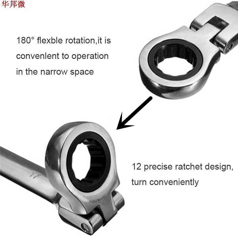 Socket Wrench Set Drive Ratchet Wrench Spanner 适用于 Bicycl - 图0