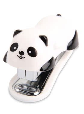 1Pcs office school supplies staionery  mini panda stapler