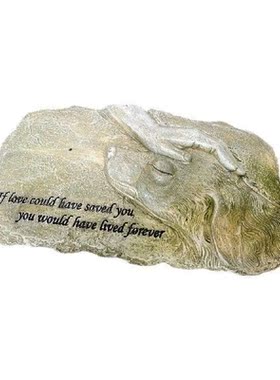 Memorial Plaque Dog Headstone Weather Resistant Indoor