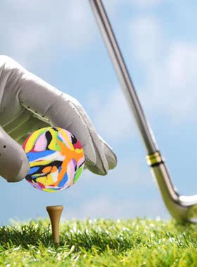 16PCS Golf Balls Colorful EVA Golf Balls Indoor Color