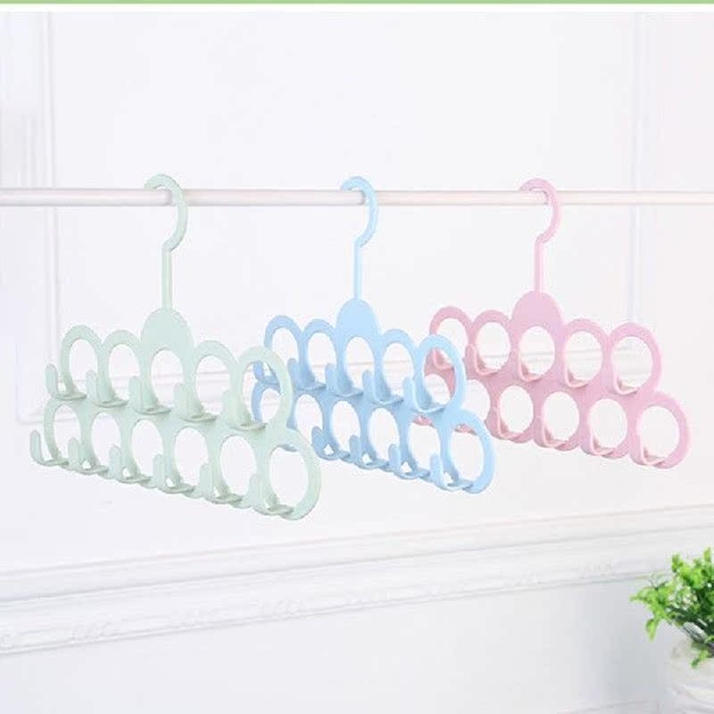 Hot Sale Loop Scarf Hanger Non Slip Multifunction Closet - 图0