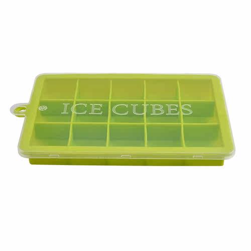 Silicone Ice Cube Maker Trays with Lids for Freezer Icecream - 图2