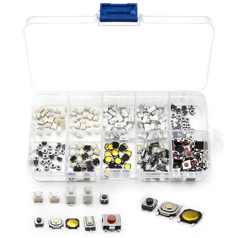 200PCS 10 Models Car Remote Control Tablet Micro Switch Key - 图2