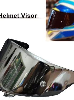 Replaceable Lightweight Non Glare Motorcycle Helmet