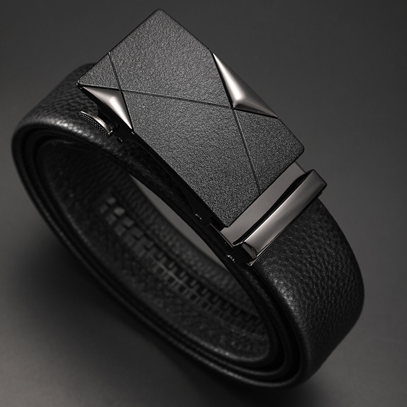 男士皮带自动扣真皮腰带男款潮流休闲年轻人牛皮裤带潮商务中青年,淘宝优惠券,粉丝福利购,淘宝优惠卷