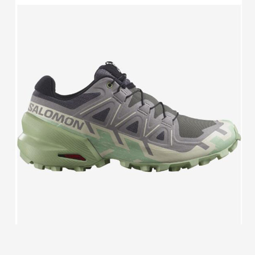 萨洛蒙 SALOMON SPEEDCROSS 6 防滑耐磨 女子跑鞋 475820 - 图3