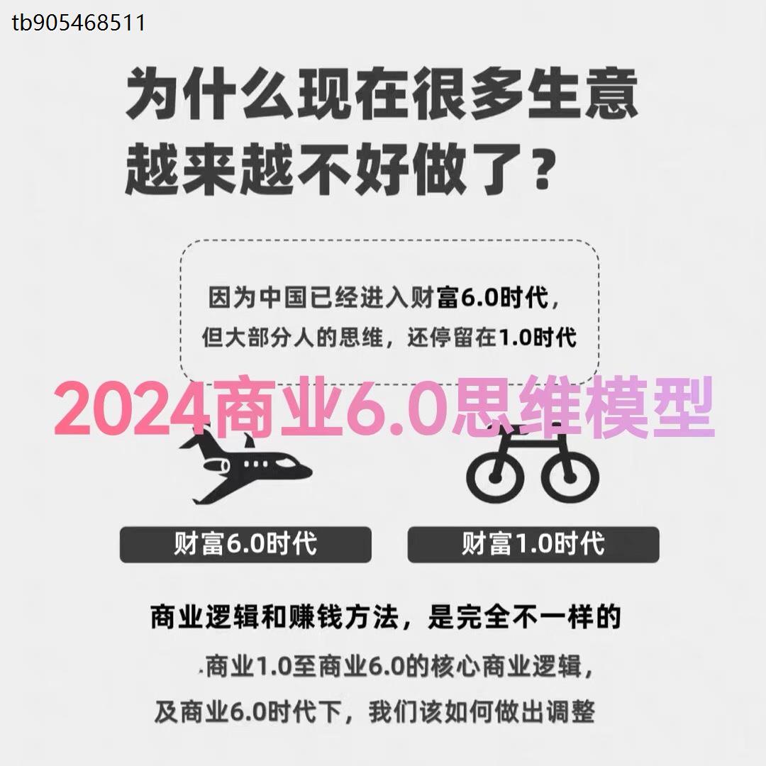 2024流量吸金变现$$商业流量密码营销商业品牌定位引流品运营逻辑 - 图0