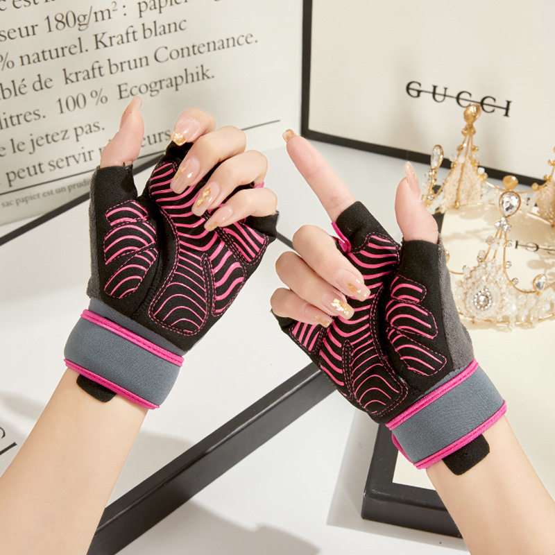 骑行健身手套冰丝半指男士杠铃户外单车动防晒撸铁透气加长防滑,淘宝优惠券,粉丝福利购,淘宝优惠卷