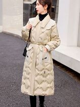 This year Pop implored winter clothing down clothing The 2023 womens new high sense superior looks in the middle of a long time