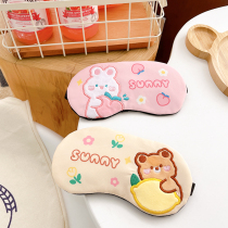Sleeping Eyes Hood Summer Blindfold Anti-Ice Cold Waist Hood Sleep Shading Afternoon Shades God-Ware Cartoon Breathable Elementary School Kids
