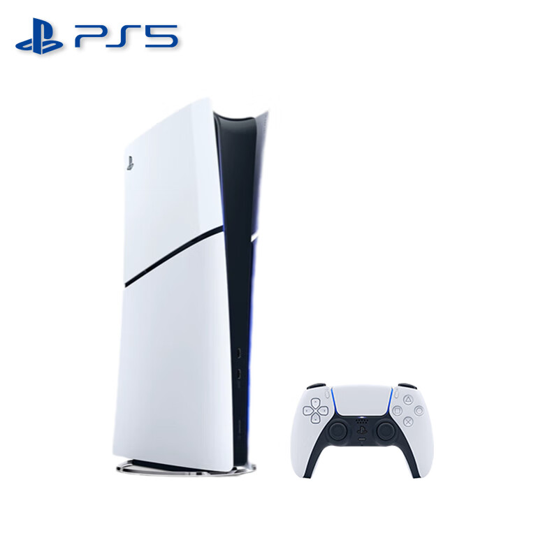 索尼（SONY）PS5 PlayStation5国行游戏机新世代8K电视游戏机PS5光驱版/数字版游戏主机新款PS5 Slim轻薄款 - 图0