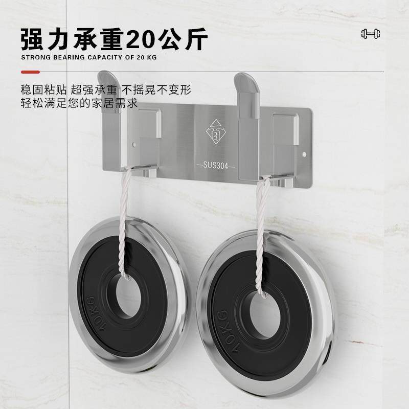 免打孔不锈钢案板放置架砧板菜板收纳墙上锅盖架厨房用品壁挂支架 - 图2