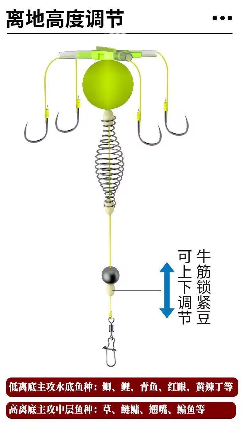 反离底浮力球小爆炸钩防挂底千又小爆炸钩鲫鲤鱼路滑抛竿钩,淘宝优惠券,粉丝福利购,淘宝优惠卷