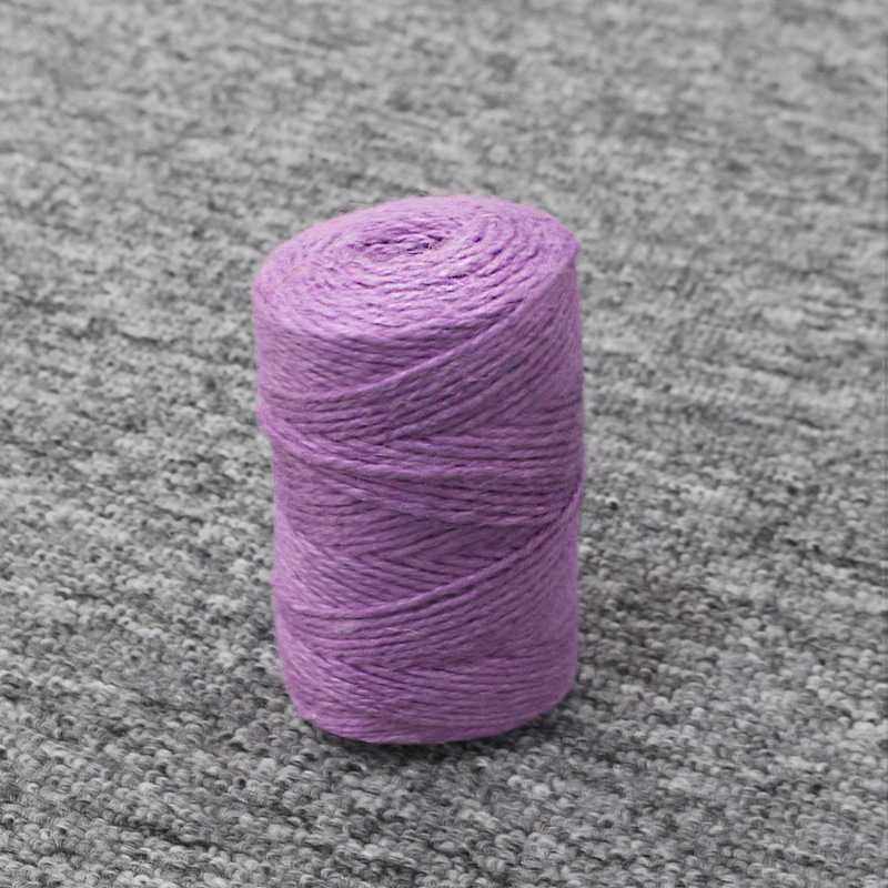 新款直销现货直供外贸50米100米彩色麻绳2MM3股手工材料DIY麻绳编,淘宝优惠券,粉丝福利购,淘宝优惠卷