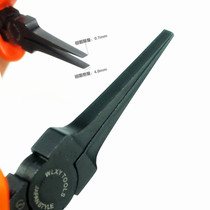 4 5-inch toothless flat-mouth pliers thin flat pliers flat-mouth pliers without teeth lengthened sharp-mouth pliers flat mouth pliers thin mouth