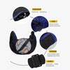 Basketball bag one-shoulder slid double-shoulder row football sports storage bag large capacity portable net bag for men, women and children