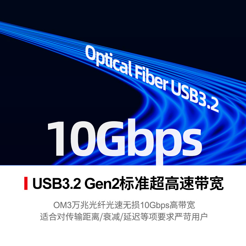 KingKable光纤USB3.2 Gen2 TypeC线联机拍摄VR串流线编网弯头适用索尼A7R4佳能R6 R5富士GFX100S哈苏飞思相机 - 图1