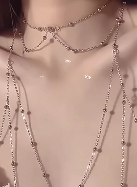 纯欲choker项链女胸链