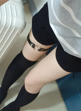 爱心腿环jk大腿绑带女暗黑日系