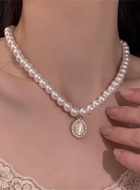 轻奢气质珍珠项链女2026年