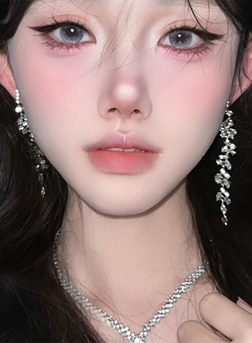 精致轻奢高级感水滴锁骨项链女