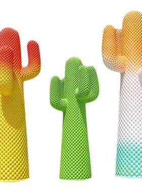 网红仙人掌大型摆件衣帽架玻璃钢雕塑服装店家居客厅橱窗落地装饰