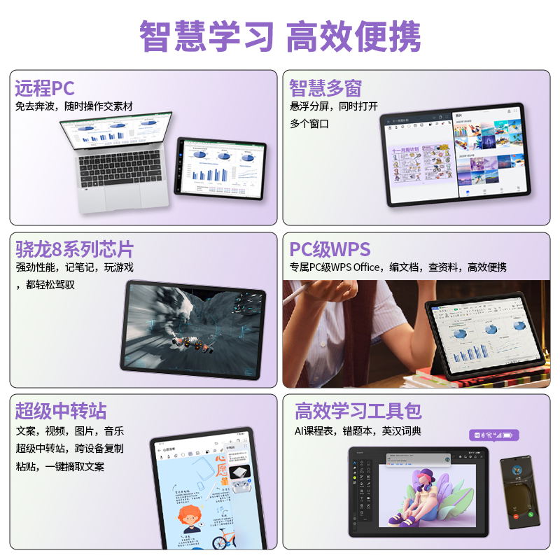 华为平板电脑MatePad11英寸柔光版大学生学习护眼网课绘画游戏屏 - 图2