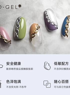 MD-GEL金属甲油胶美甲店专用