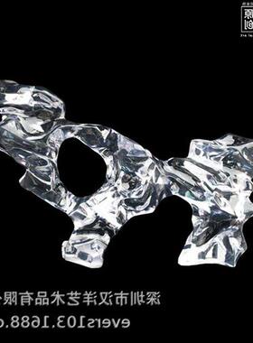 高档树脂装饰摆设仿琉璃蓝色艺术品酒店大堂雕塑摆件