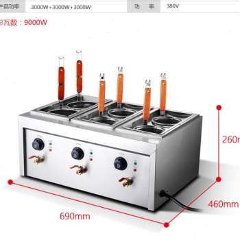 厂促商用电热煮面炉锅煮粉机麻辣烫拌冒菜桶关东煮机器台式水饺品 - 图2