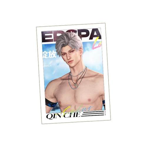 动漫游戏拍立得小卡盛夏与你系列沈星回秦彻周边拍立得收藏卡 - 图3