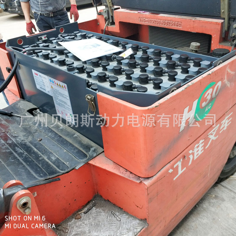 40-8PzS800H合力电瓶 叉车铅酸蓄电池80V800Ah HELI铲车CPD60电池 - 图0