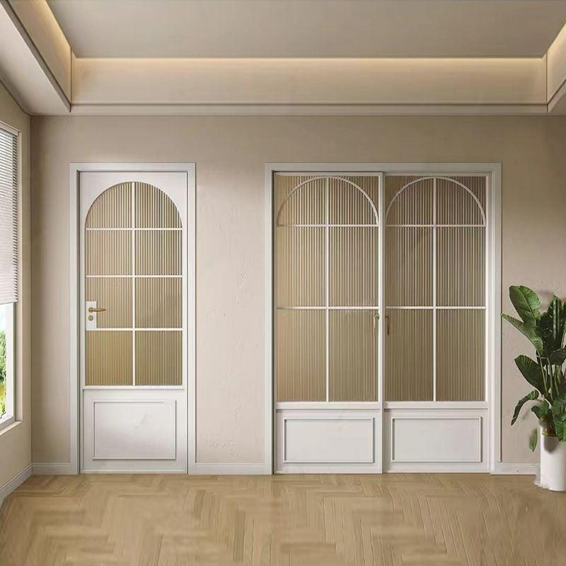 法式复古老铁门网红卫生间厕所门浴室门厨房门阳台门玻璃门平开门 - 图2