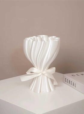 COCO 插花轻奢高级感花瓶新款3D打印家居装饰创意干花水培花瓶