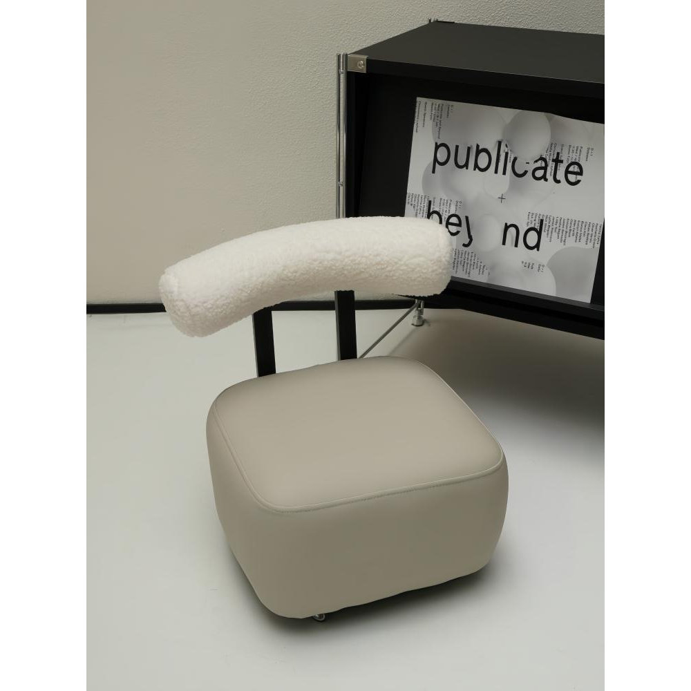 COCO 万向轮小凳子家用矮凳沙发凳滑轮凳门口换鞋凳移动靠背椅子,淘宝优惠券,粉丝福利购,淘宝优惠卷